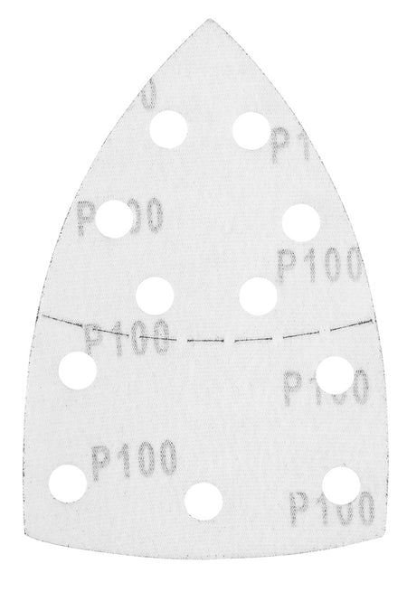 Brúsne listy so suchým zipsom, železo 102 x 152 mm, P100, 5 ks, s 11 otvormi od GRAPHITE nájdeš na naravis.sk
