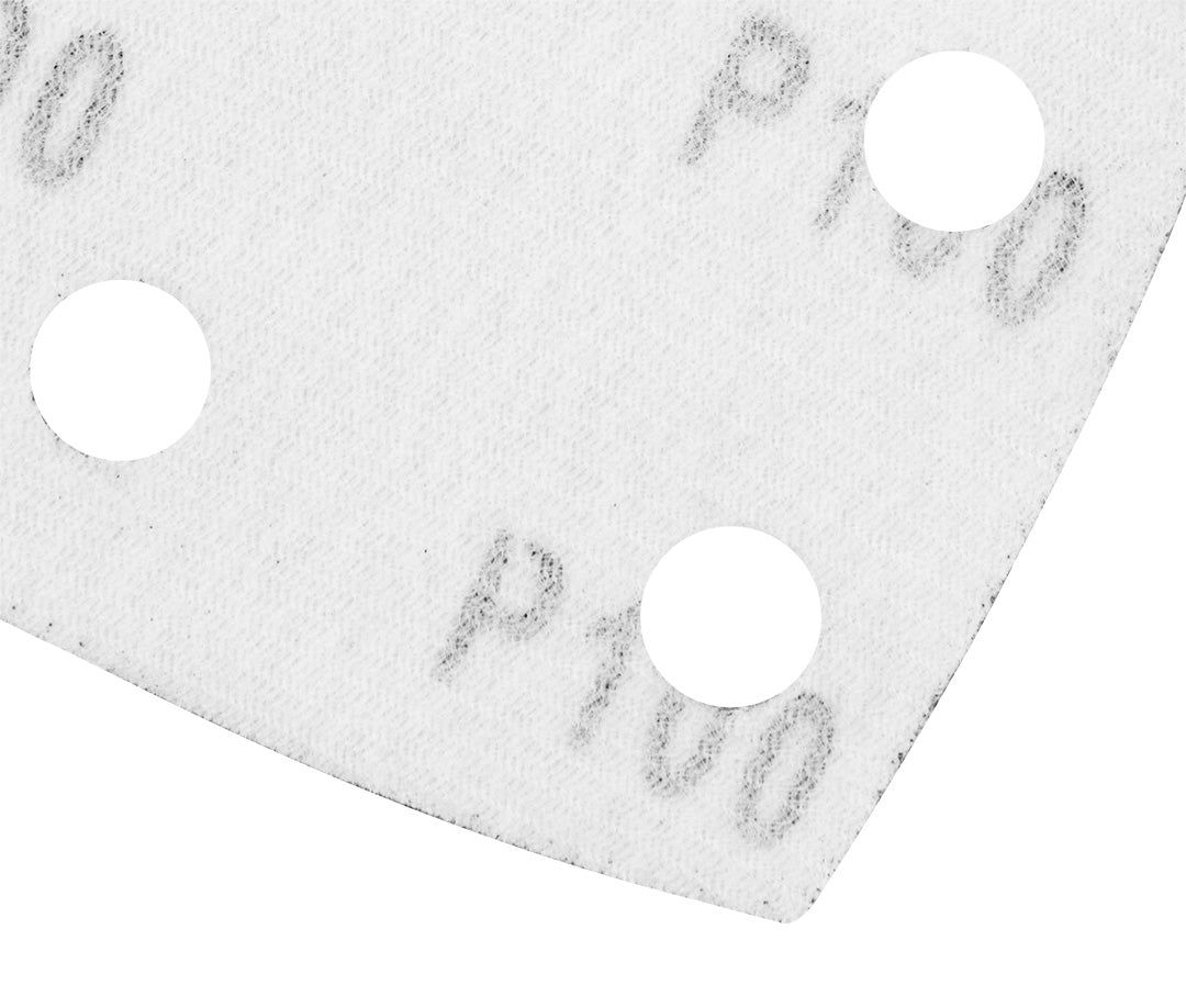 Brúsne listy so suchým zipsom, železo 102 x 152 mm, P100, 5 ks, s 11 otvormi od GRAPHITE nájdeš na naravis.sk