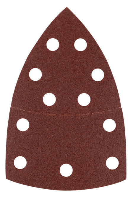 Brúsne listy na suchý zips, žehlička 102 x 152 mm, P120, 5 ks, s 11 otvormi od GRAPHITE nájdeš na naravis.sk