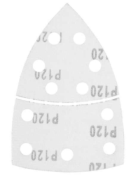 Brúsne listy na suchý zips, žehlička 102 x 152 mm, P120, 5 ks, s 11 otvormi od GRAPHITE nájdeš na naravis.sk