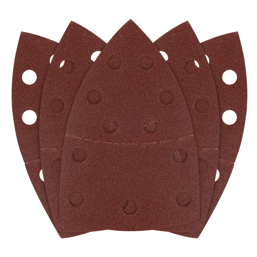 Brúsne listy na suchý zips, žehlička 102 x 152 mm, P120, 5 ks, s 11 otvormi od GRAPHITE nájdeš na naravis.sk