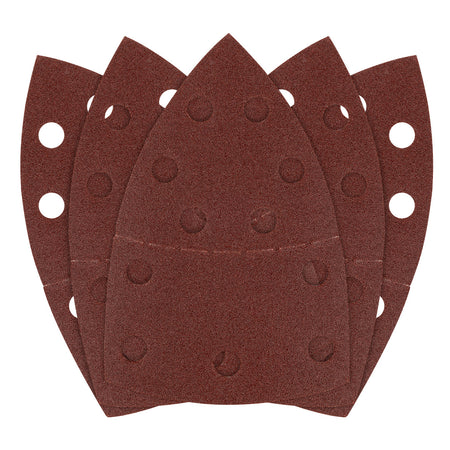 Brúsne listy na suchý zips, žehlička 102 x 152 mm, P120, 5 ks, s 11 otvormi od GRAPHITE nájdeš na naravis.sk