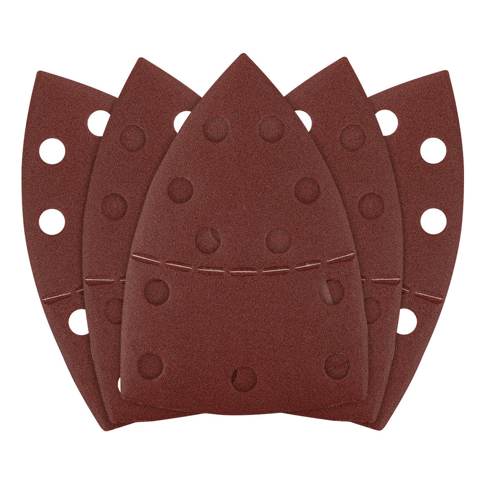 Brúsne listy na suchý zips, žehlička 102 x 152 mm, P180, 5 ks, s 11 otvormi od GRAPHITE nájdeš na naravis.sk