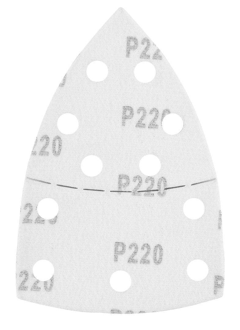Brúsne listy so suchým zipsom, železo 102 x 152 mm, P220, 5 ks, s 11 otvormi od GRAPHITE nájdeš na naravis.sk