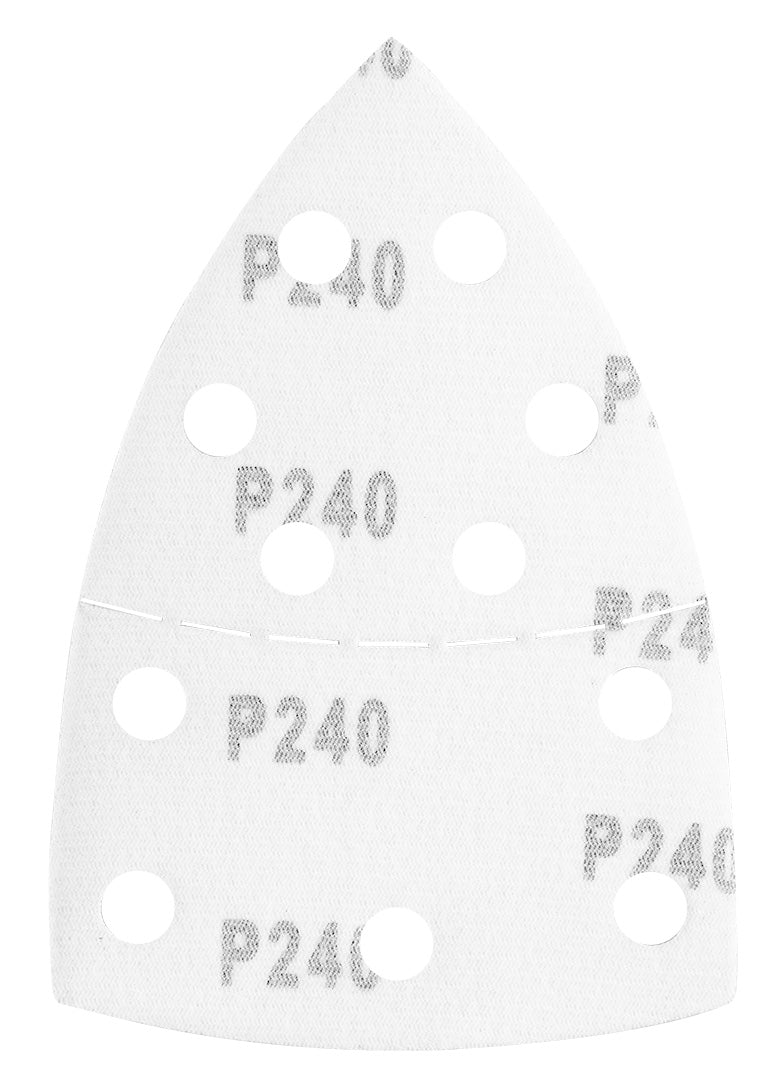 Brúsne listy na suchý zips, žehlička 102 x 152 mm, P240, 5 ks, s 11 otvormi od GRAPHITE nájdeš na naravis.sk