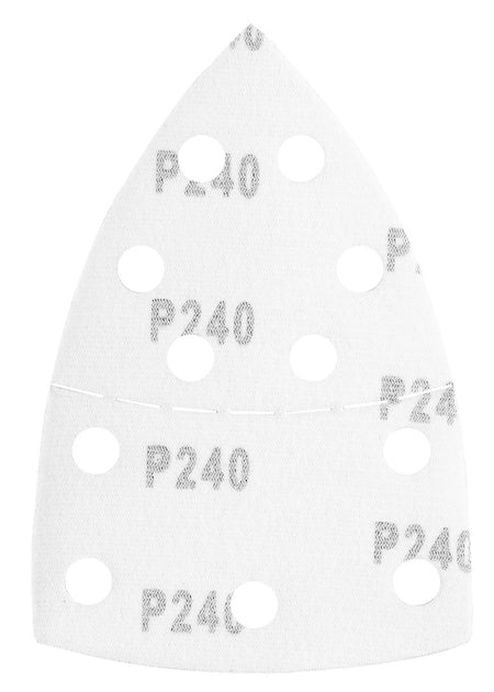 Brúsne listy na suchý zips, žehlička 102 x 152 mm, P240, 5 ks, s 11 otvormi od GRAPHITE nájdeš na naravis.sk
