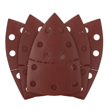 Brúsne listy na suchý zips, žehlička 102 x 152 mm, P240, 5 ks, s 11 otvormi od GRAPHITE nájdeš na naravis.sk