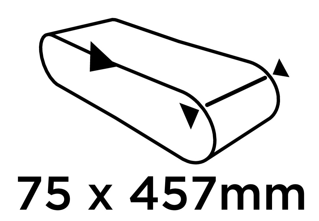 Nekonečné pásy 75 x 457 mm, P60, 3 ks. od GRAPHITE nájdeš na naravis.sk