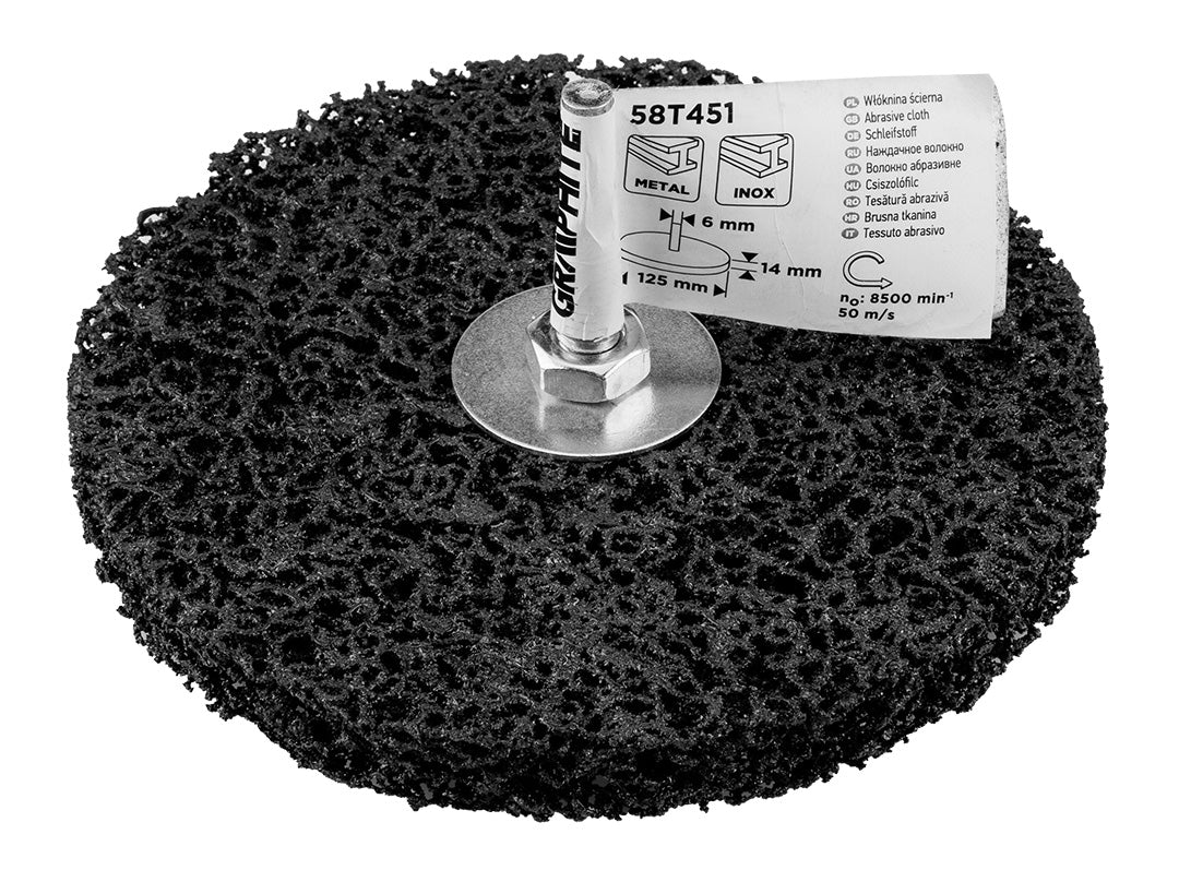 Netkané brúsivo s tŕňom 125 x 14 x 6 mm od GRAPHITE nájdeš na naravis.sk