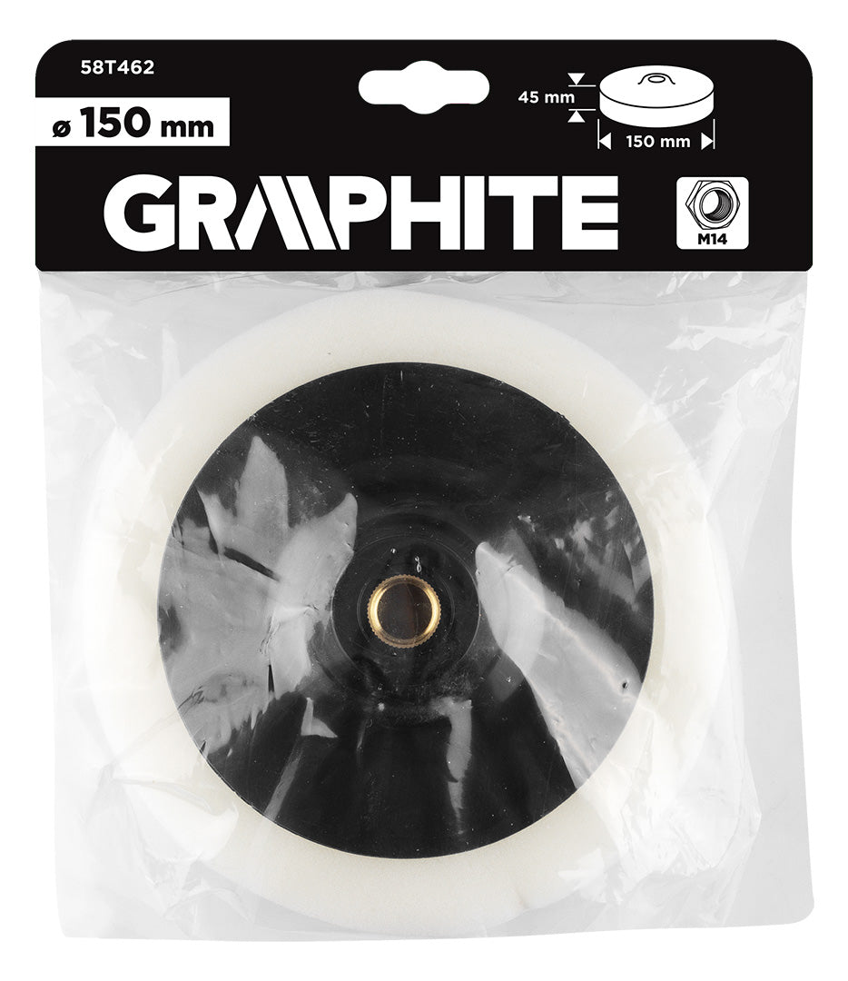 Leštiaca špongia s kotúčom, závit M14 od GRAPHITE nájdeš na naravis.sk