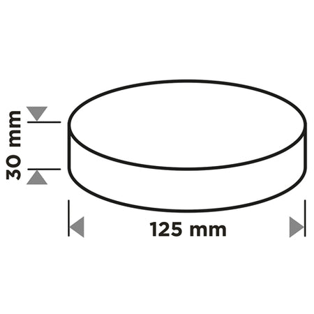 Leštiaca hubka so suchým zipsom 125 mm od GRAPHITE nájdeš na naravis.sk