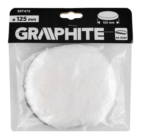 Leštiaca podložka na suchý zips 125 mm od GRAPHITE nájdeš na naravis.sk