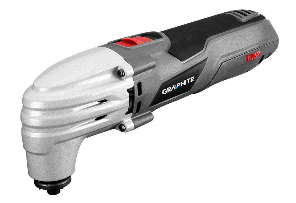 Multifunkčné náradie 250 W, rýchlosť oscilácie 15000-21000 otáčok za minútu, kufor od GRAPHITE nájdeš na naravis.sk