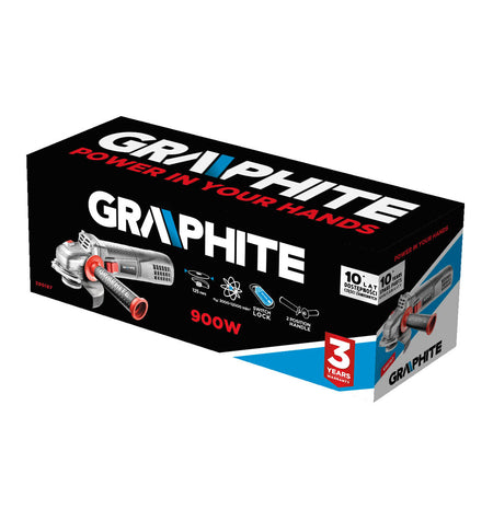 Uhlová brúska 900W, 125mm kotúče, nastaviteľná rýchlosť 3000-12000 min⁻1 od GRAPHITE nájdeš na naravis.sk
