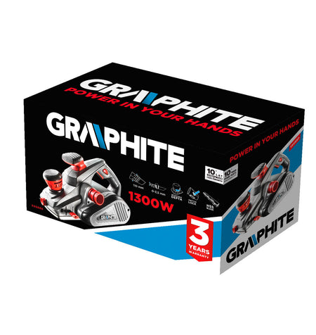 1300W Elektrický Hoblík So Šírkou Hobľovania 110 Mm od GRAPHITE nájdeš na naravis.sk