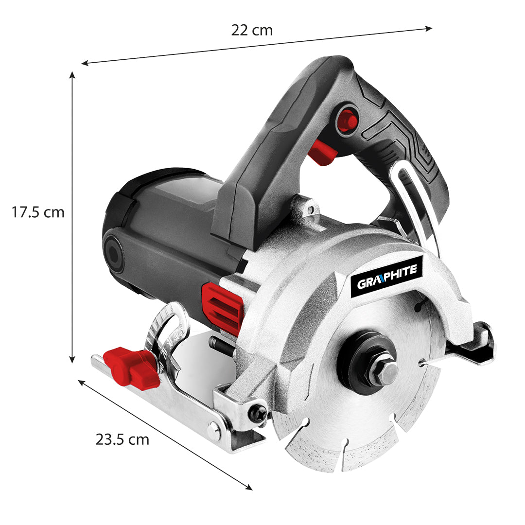 Rezací stroj na obkladačky 1400W, 125 mm od GRAPHITE nájdeš na naravis.sk