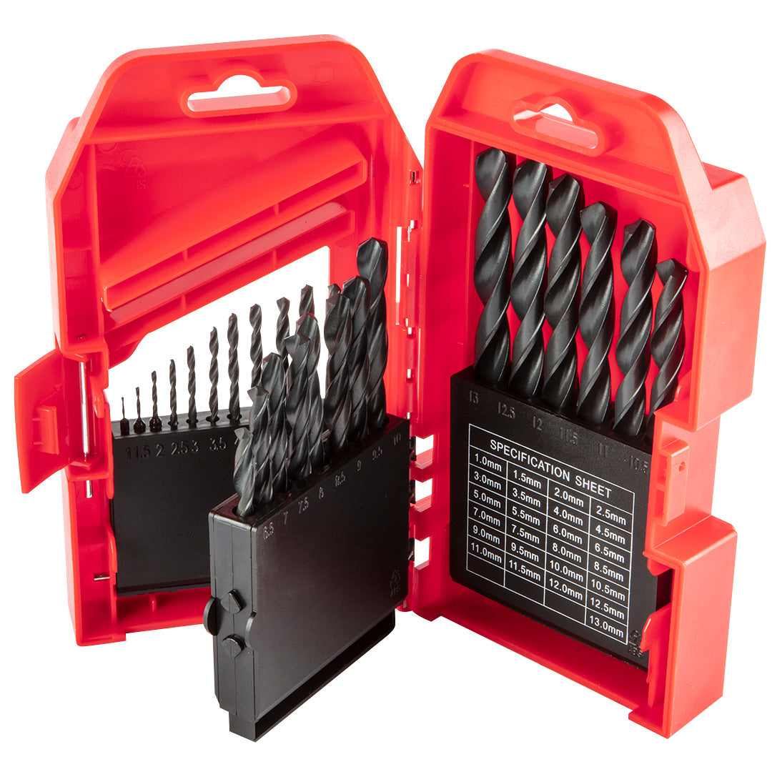 Vrták do kovu, HSS, sada, 1,0 - 13,0 mm, 25 ks od Top Tools nájdeš na naravis.sk