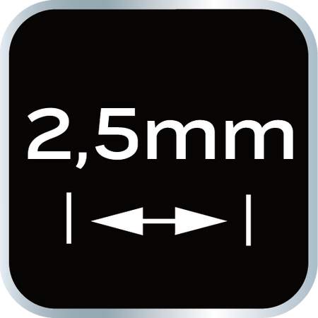 Krížik distančný 2.5mm, 150 ks od NEO TOOLS nájdeš na naravis.sk