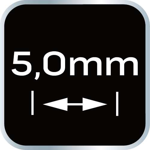 Krížik distančný T 5,0 mm, 50 ks od NEO TOOLS nájdeš na naravis.sk