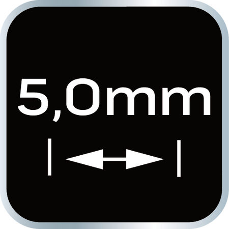 Krížik distančný T 5,0 mm, 50 ks od NEO TOOLS nájdeš na naravis.sk