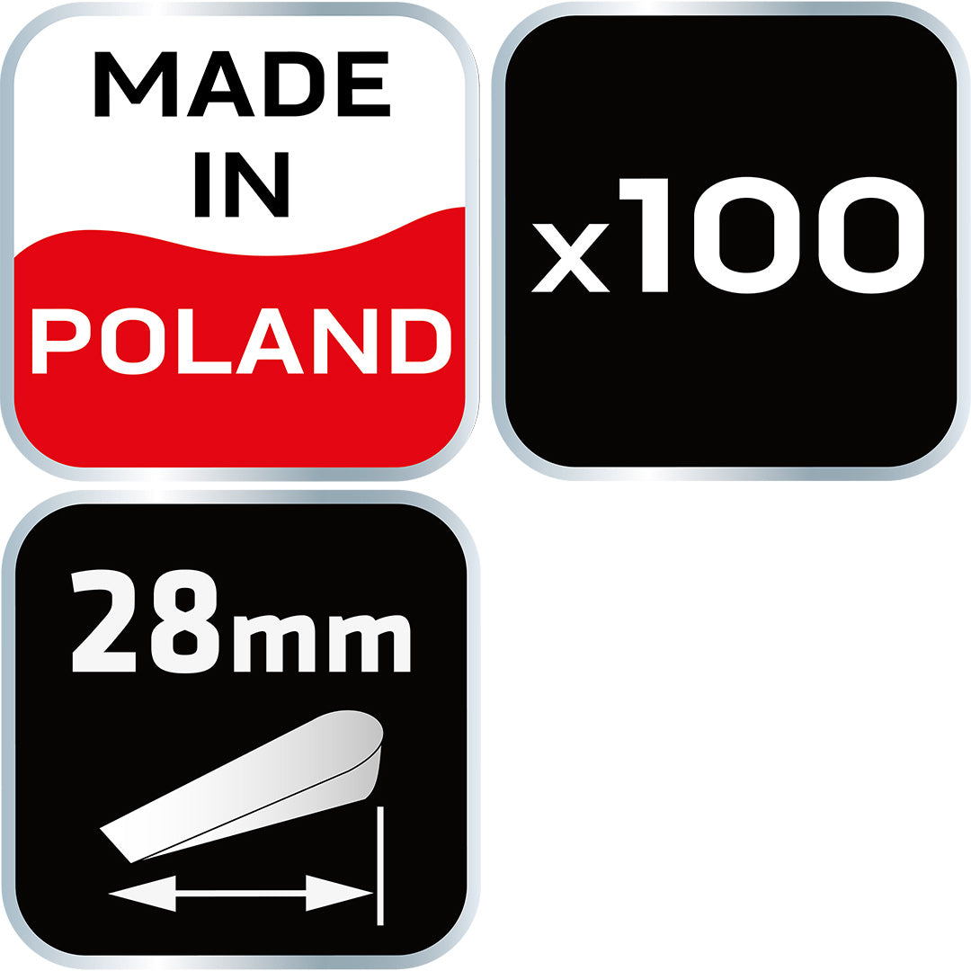 Klin distančný, 100 ks od NEO TOOLS nájdeš na naravis.sk