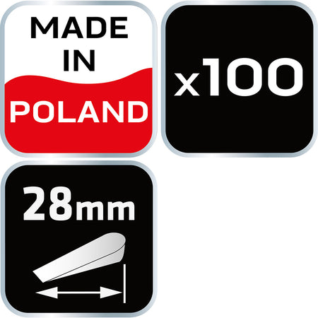 Klin distančný, 100 ks od NEO TOOLS nájdeš na naravis.sk