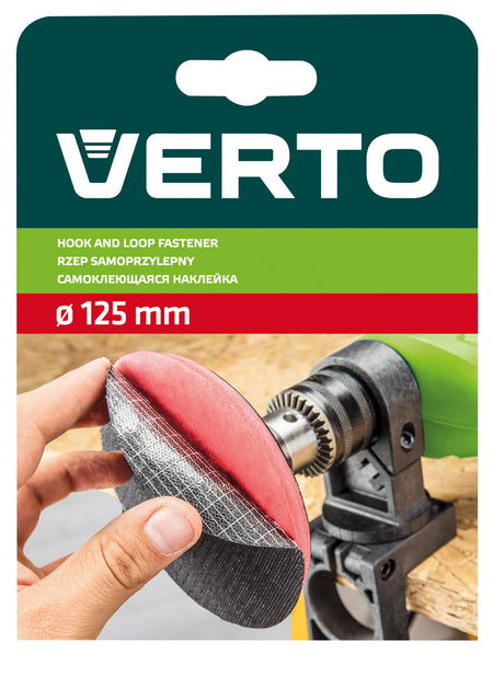 Kotúč na suchý zips, 125 mm od VERTO nájdeš na naravis.sk
