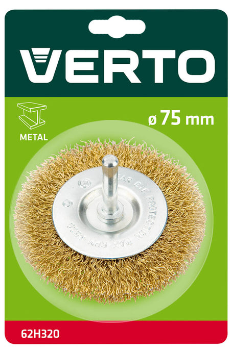 Kruhová kefa s stopkou, 75 mm od VERTO nájdeš na naravis.sk