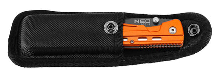 Skladací nôž s poistkou s čepeľou na rezanie pásov od NEO TOOLS nájdeš na naravis.sk