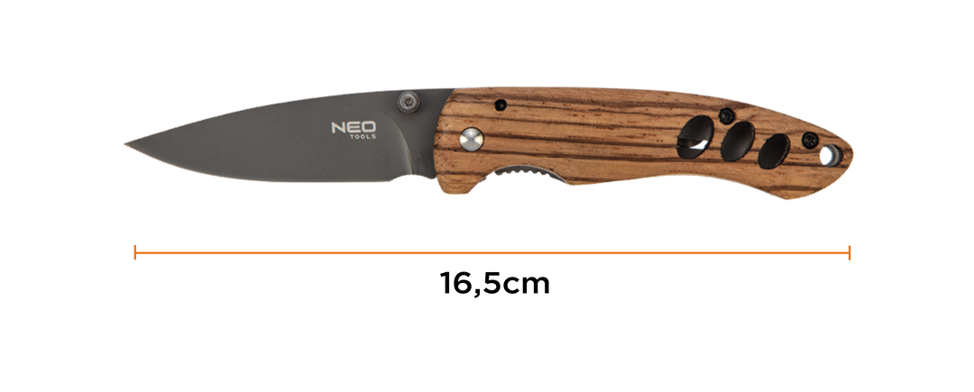 Sada 3 kusov (čelová baterka 99-026, náramok na prežitie 5 v 1 63-140, skladací nôž) od NEO TOOLS nájdeš na naravis.sk