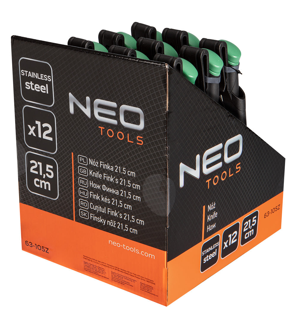 Nôž Fink 21,5 cm sada 12 kusov. od NEO TOOLS nájdeš na naravis.sk