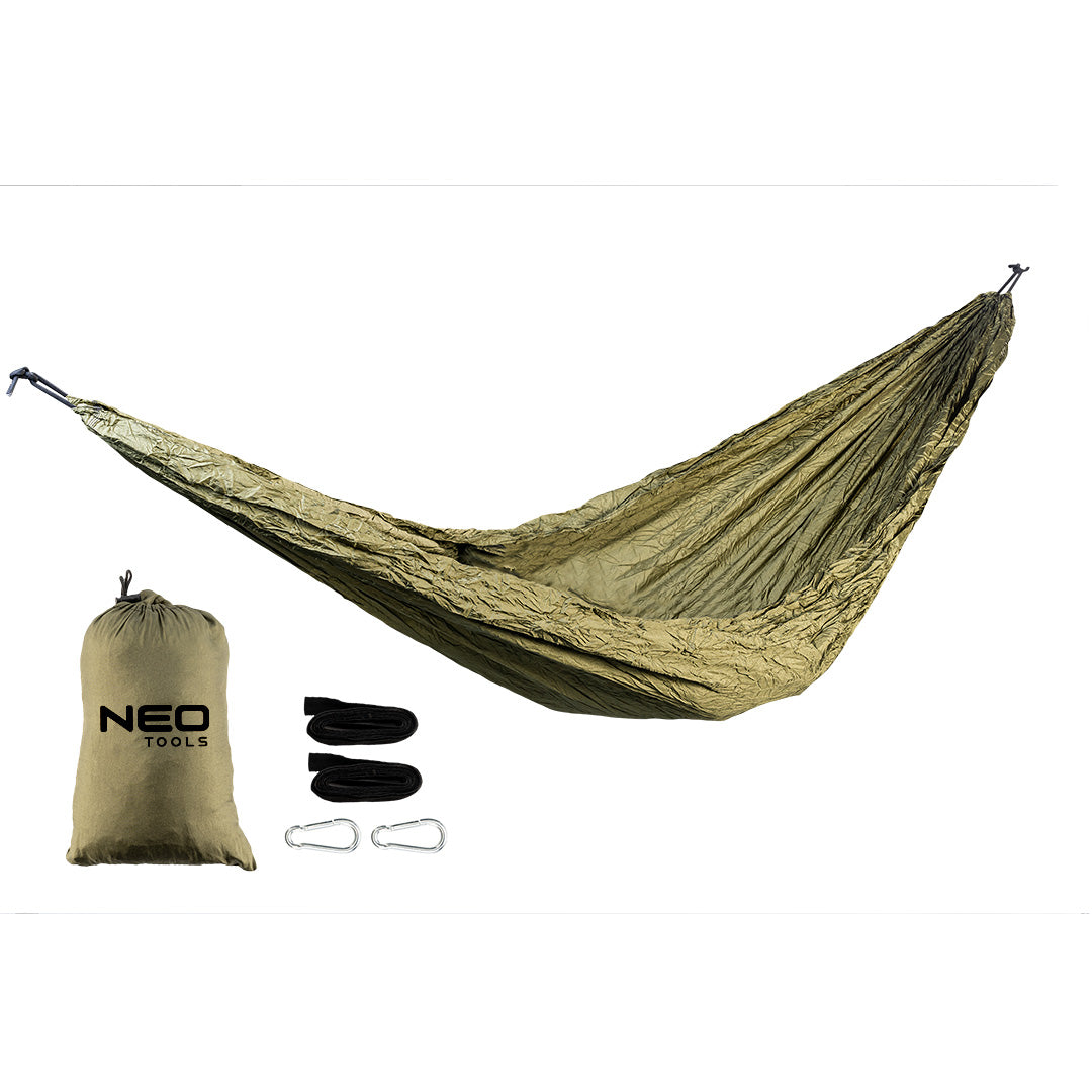 Hamak 330 x 140 cm súprava od NEO TOOLS nájdeš na naravis.sk