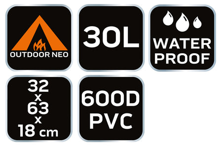 Vodovzdorný batoh 600D od NEO TOOLS nájdeš na naravis.sk