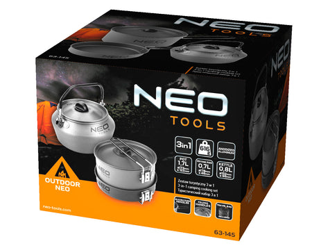 Turistické náčinie 3 v 1 od NEO TOOLS nájdeš na naravis.sk