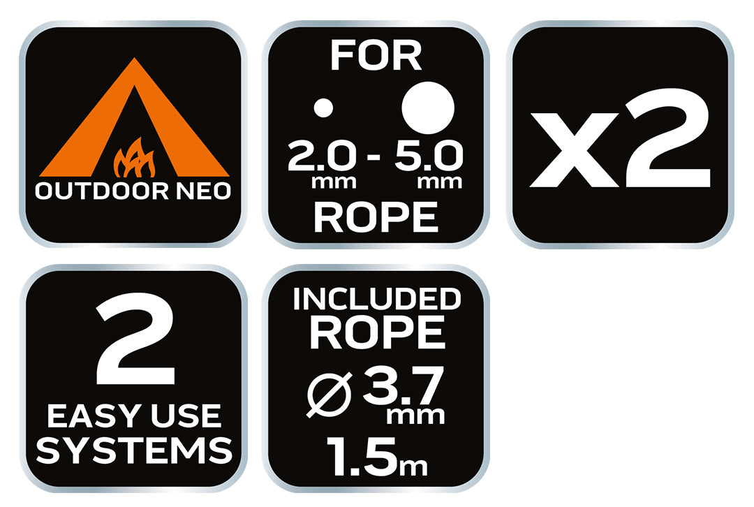 Napínač laniek 2 ks od NEO TOOLS nájdeš na naravis.sk