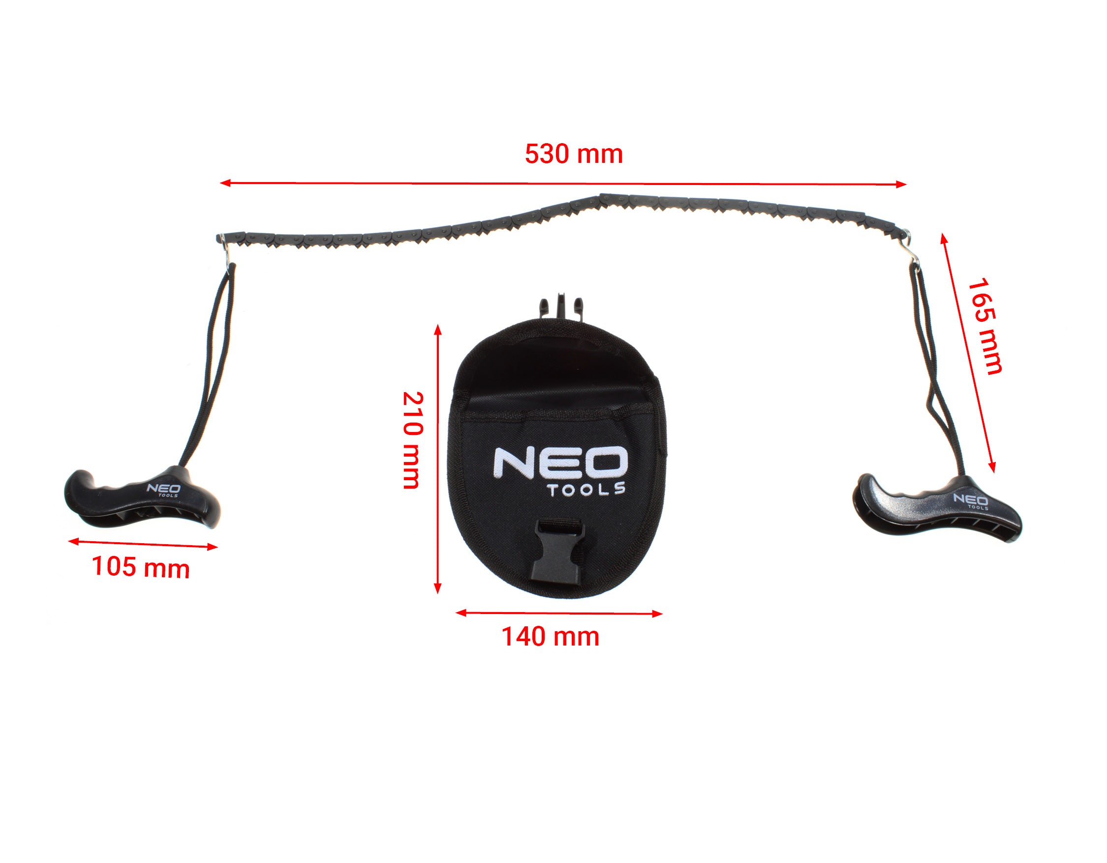 Ručná reťazová píla, 53 cm od NEO TOOLS nájdeš na naravis.sk