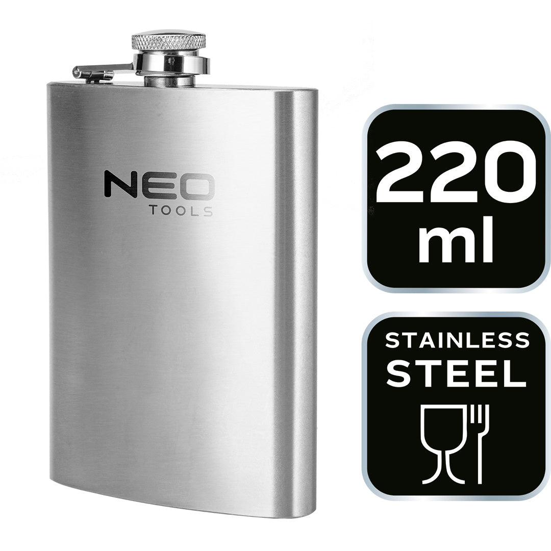 Oceľový pohár 220 ml od NEO TOOLS nájdeš na naravis.sk