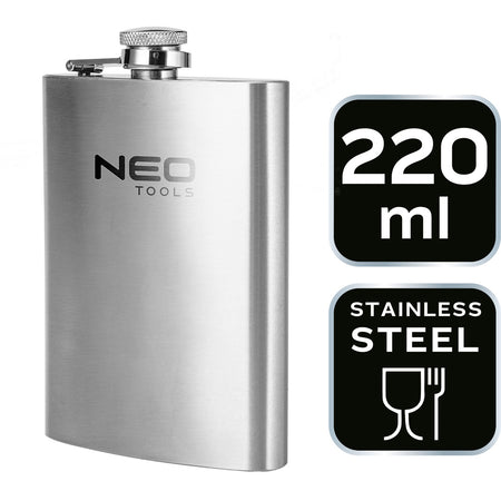 Oceľový pohár 220 ml od NEO TOOLS nájdeš na naravis.sk