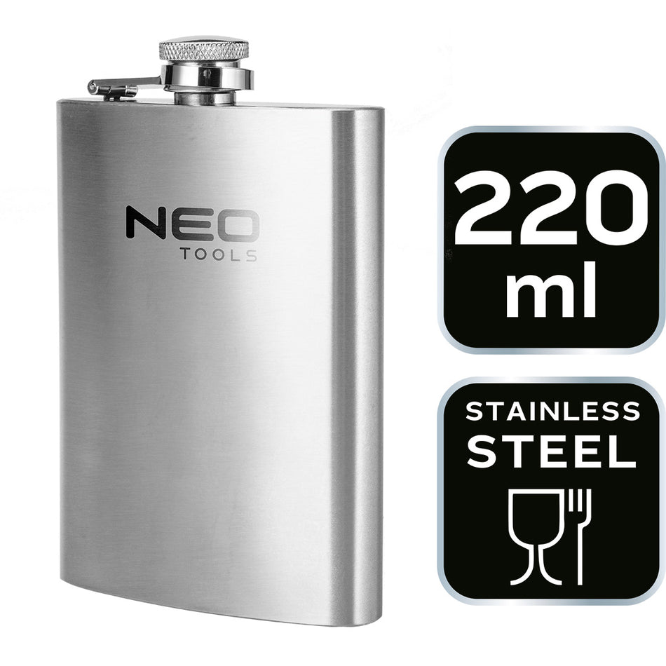 Oceľový pohár 220 ml od NEO TOOLS nájdeš na naravis.sk