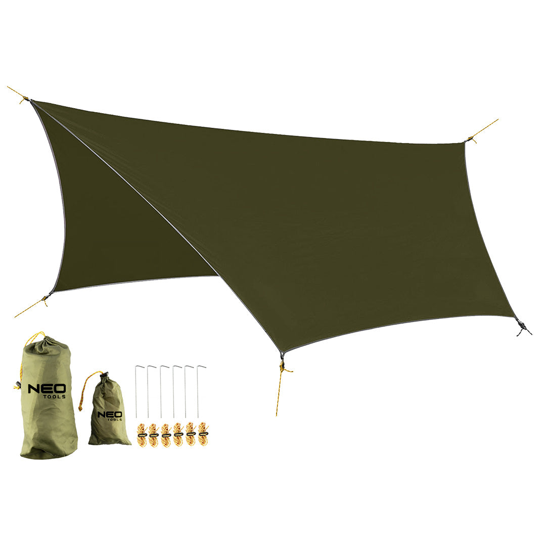 Plachta vodotesná 360 x 290 cm 210T PU3000 od NEO TOOLS nájdeš na naravis.sk
