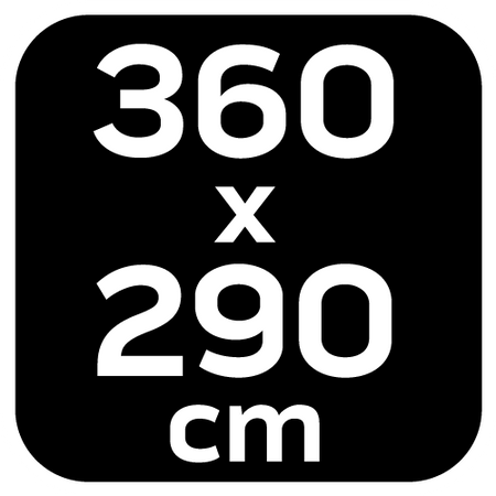 Plachta vodotesná 360 x 290 cm 210T PU3000 od NEO TOOLS nájdeš na naravis.sk