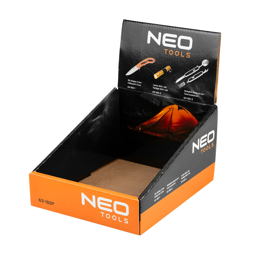 Nôž na displej, mini baterka, základné potreby od NEO TOOLS nájdeš na naravis.sk