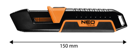 Nôž s lichobežníkovou čepeľou, bezpečnostný od NEO TOOLS nájdeš na naravis.sk