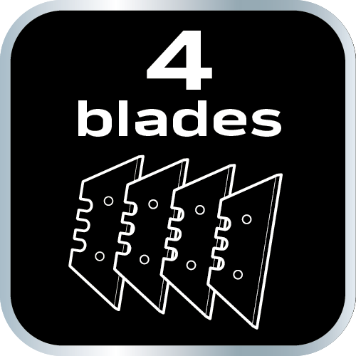 Skladací nôž s lichobežníkovou čepeľou 1+3 čepele, 2 bity od NEO TOOLS nájdeš na naravis.sk