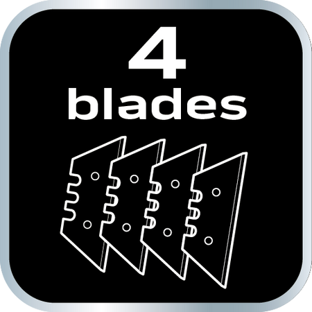 Skladací nôž s lichobežníkovou čepeľou 1+3 čepele, 2 bity od NEO TOOLS nájdeš na naravis.sk