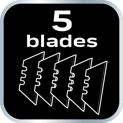 Nôž s lichobežníkovou čepeľou, 1+5 čepelí od NEO TOOLS nájdeš na naravis.sk