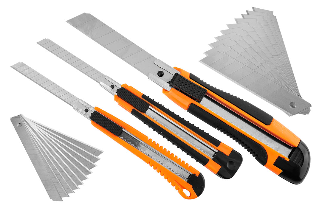 Skladacie nože + čepele, sada 26 kusov od NEO TOOLS nájdeš na naravis.sk
