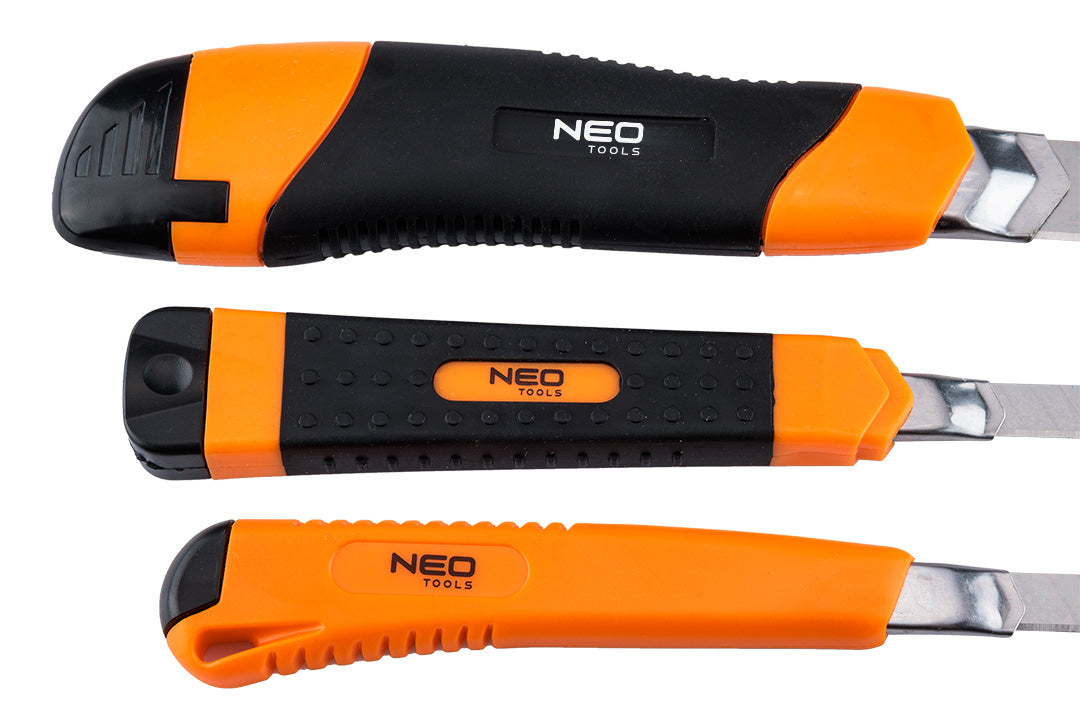 Skladacie nože + čepele, sada 26 kusov od NEO TOOLS nájdeš na naravis.sk
