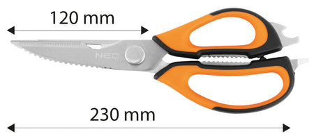 Nožnice, 230 mm od NEO TOOLS nájdeš na naravis.sk