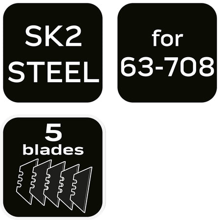 Trapézové čepele 5 SK2, násobky 10. od NEO TOOLS nájdeš na naravis.sk